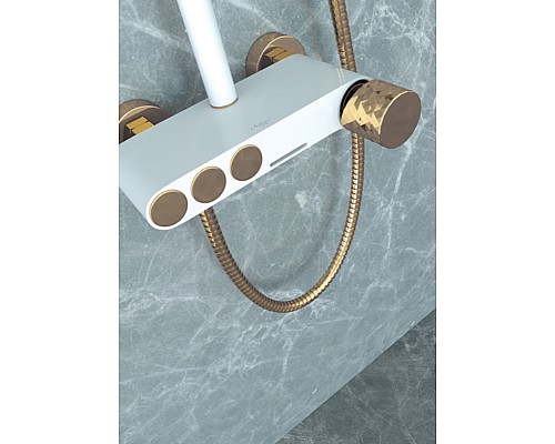 Смеситель для ванны Boheme Stick 123-BB Черный матовый