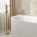 Смеситель для ванны WasserKRAFT Schunter Золото матовое