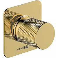 Смеситель для душа WasserKRAFT Ems 7651 Золото глянцевое