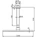 Верхний душ Cisal Shower DS01370040 Черный матовый