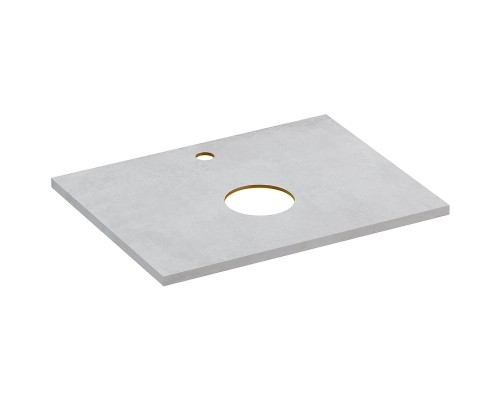 Столешница под раковину Cersanit Stone 60 64185 Серая матовая