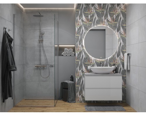 Столешница под раковину Cersanit Stone 60 64185 Серая матовая