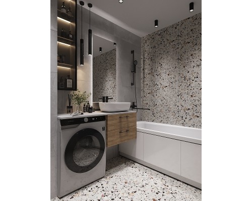 Столешница под раковину Cersanit Stone 80 64186 Серая матовая