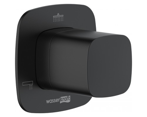 Переключатель потоков WasserKRAFT Nuthe A265 Черный матовый
