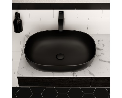 Смеситель для раковины Vitra Root Square A4273336EXP Черный матовый