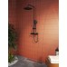 Душевая система Vitra Aquaheat Bliss с термостатом Черный матовый