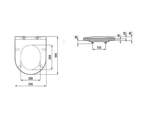 Комплект унитаза с инсталляцией Laufen Pro Rimless ПЭК Z.RU93.0.761.5 с сиденьем Микролифт и клавишей смыва Хром