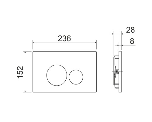 Комплект унитаза с инсталляцией Ceramicanova Metropol CN4002MB_1001M_1000 с сиденьем Микролифт и клавишей смыва Хром матовый