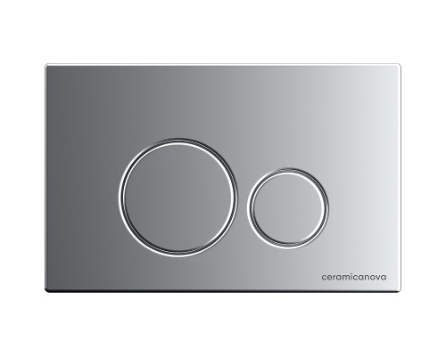 Комплект унитаза с инсталляцией Ceramicanova Metropol CN4002MB_1001M_1000 с сиденьем Микролифт и клавишей смыва Хром матовый