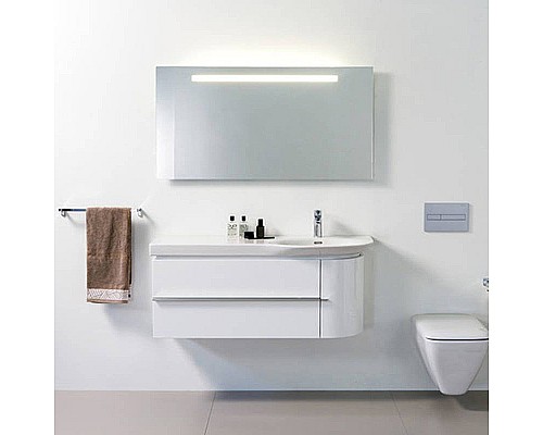 Тумба под раковину Laufen Palace 114 R 4.0160.1.075.464.1 подвесная Белая глянцевая