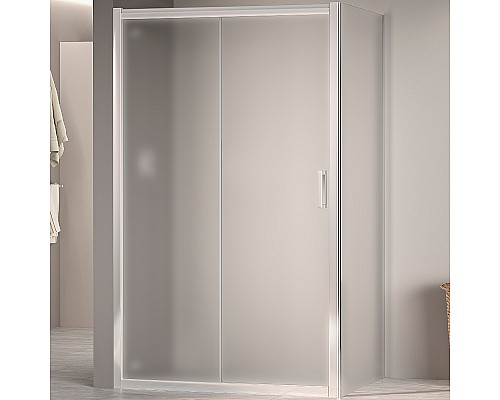 Душевой уголок RGW Passage PA-76 130x120 35087632-21 профиль Хром стекло матовое-сатинат