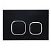 Клавиша смыва Esbano LPS-10MB ESINLPS10MB Черная матовая