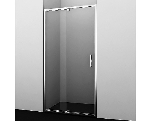 Душевая дверь WasserKRAFT Berkel 130 48P30 профиль Хром стекло прозрачное