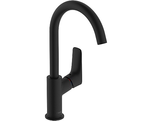Смеситель для раковины Hansgrohe Logis 71130670 Черный матовый