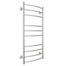 Водяной полотенцесушитель Terminus Классик П10 500x1000 4670078544049 Хром, нижнее подключение, G 1/2" ВР