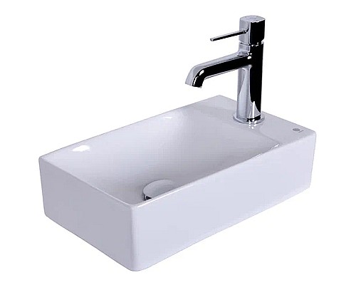 Раковина Orange 38 L B05-375LW Белая глянцевая