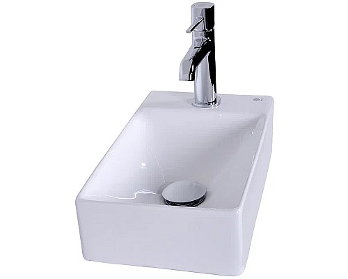 Раковина Orange 38 L B05-375LW Белая глянцевая