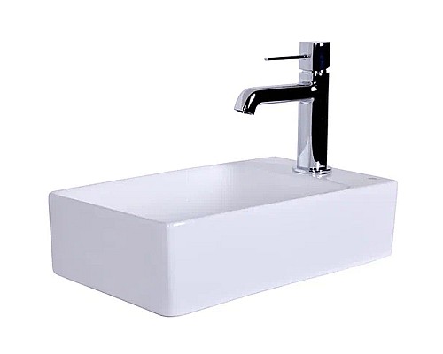 Раковина Orange 38 L B05-375LW Белая глянцевая