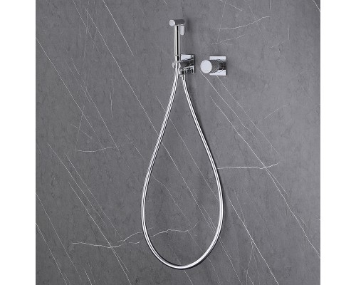 Гигиенический душ со смесителем Abber Rund AF8725 Хром