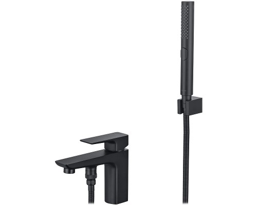 Смеситель на борт ванны Aquatek Вега AQ1044MB Черный матовый