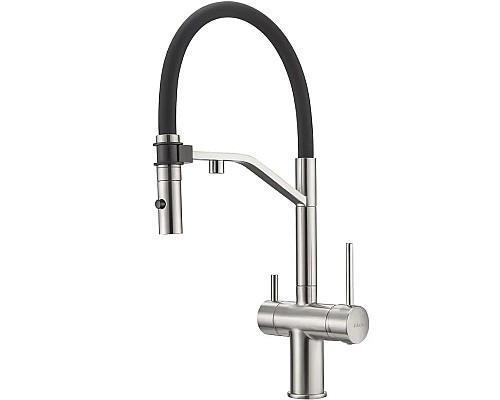 Смеситель для кухни Milacio Ultra MCU.557.SS Нержавеющая сталь