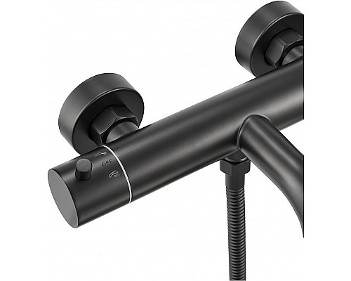 Смеситель для душа Milacio Ultra MCU.350.MB Черный матовый