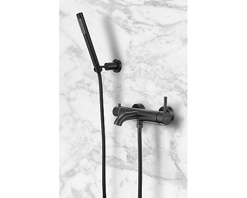 Смеситель для душа Milacio Ultra MCU.350.MB Черный матовый