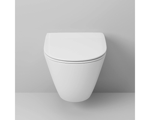 Унитаз Grossman Tornado GR-4411SQ подвесной Белый с сиденьем Микролифт