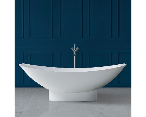 Ванна из искусственного камня Abber Stein 180x80 AS9610 без гидромассажа