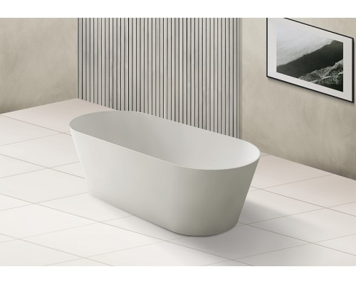 Ванна из искусственного камня Abber Stein 165x70 AS9622 без гидромассажа