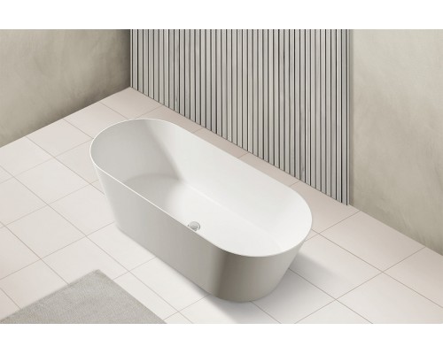 Ванна из искусственного камня Abber Stein 165x70 AS9622 без гидромассажа