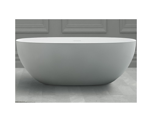 Ванна из искусственного камня Abber Stein 160x75 AS9624-1.6 без гидромассажа