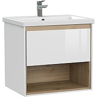 Тумба под раковину Cersanit Louna 60 64070 подвесная Белая