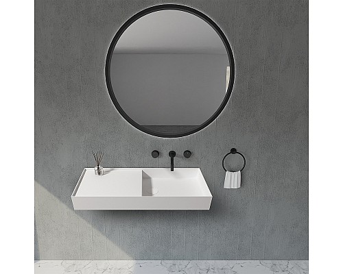 Раковина Abber Stein 80 AS2648 Белая матовая