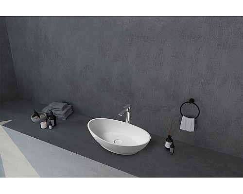 Раковина-чаша Abber Stein 62 AS2610 Белая матовая