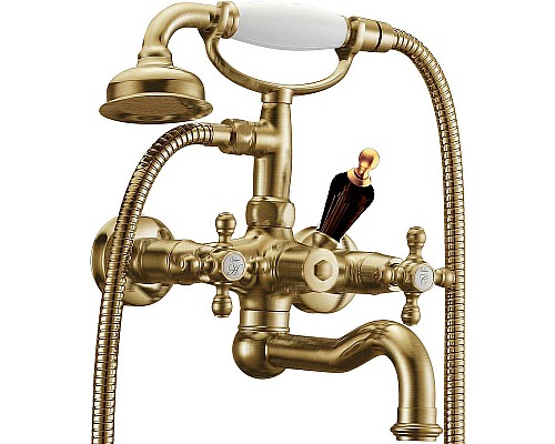 Смеситель для ванны Boheme Medici Presente 313-BSW Бронза