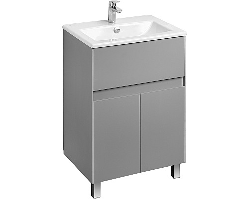 Тумба под раковину Aquaton Форест 60 1A278201FR4D0 Туманный серый