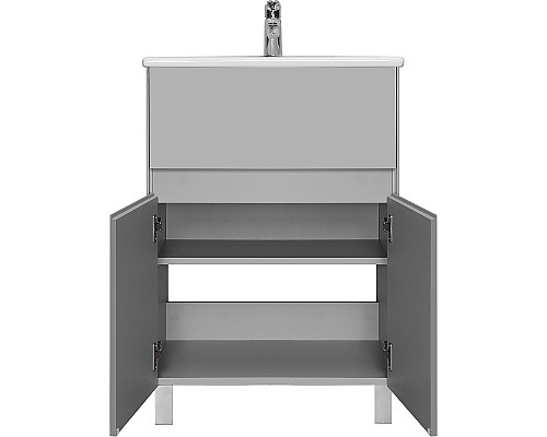 Тумба под раковину Aquaton Форест 60 1A278201FR4D0 Туманный серый