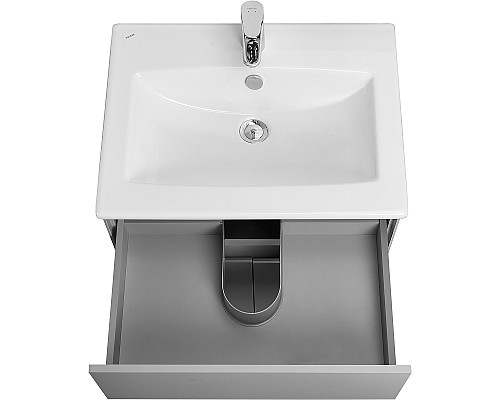 Тумба под раковину Aquaton Форест 60 1A278201FR4D0 Туманный серый