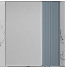 Зеркальный шкаф Style Line Стокгольм 60 ЛС-00002319 Графит софт