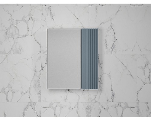 Зеркальный шкаф Style Line Стокгольм 60 ЛС-00002319 Графит софт