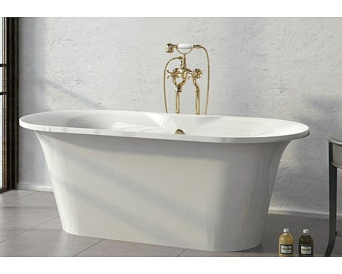 Ванна из искусственного камня Astra Form Монако 174х80 01010030 без гидромассажа