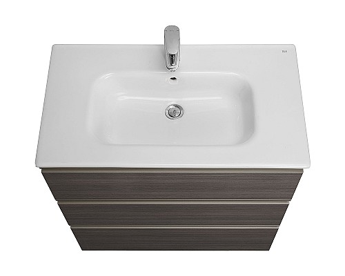 Тумба под раковину Roca The Gap 80 A857406402 подвесная Городской дуб