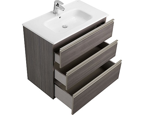 Тумба под раковину Roca The Gap 80 A857406402 подвесная Городской дуб