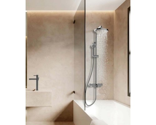 Душевая система Bossini Elios L10402.1.030 с термостатом Хром