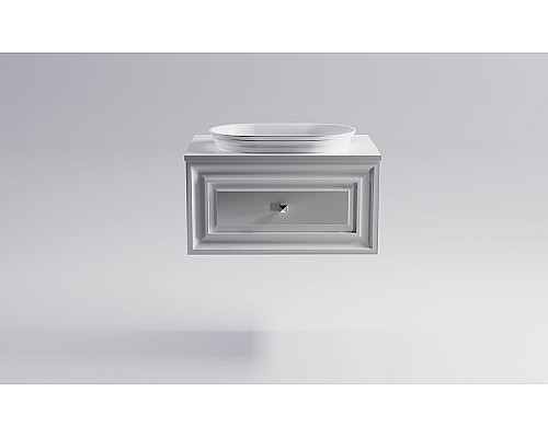 Тумба под раковину Astra Form Шарм 70 03350004 подвесная Белая матовая