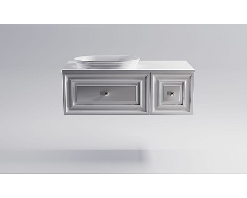 Тумба под раковину Astra Form Шарм 70 03350004 подвесная Белая матовая