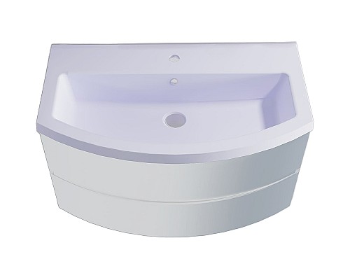 Тумба под раковину Astra Form Венеция 2.0 100 03100002 подвесная Белая матовая