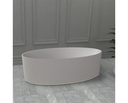 Ванна из искусственного камня Abber Stein 180x85 AS9627 без гидромассажа