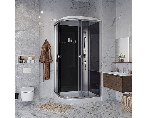 Душевая кабина Niagara Eco 120x80 R E120/80/13R/TN без гидромассажа